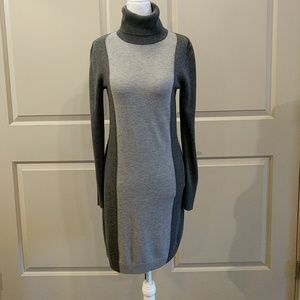 Adrienne Vittadini Dresses - Gray turtleneck sweater dress Adrienne Vittadini Dresses - Gray turtleneck sweater dress